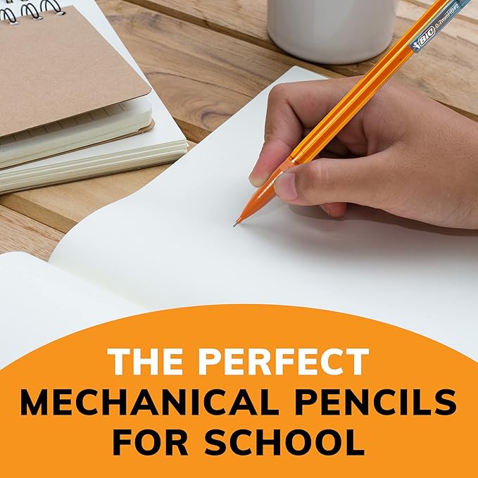 BIC Xtra Smooth Mechanical Pencil, 0.7 mm Medium Point, Refillable and Retractable, 40-Count Pack