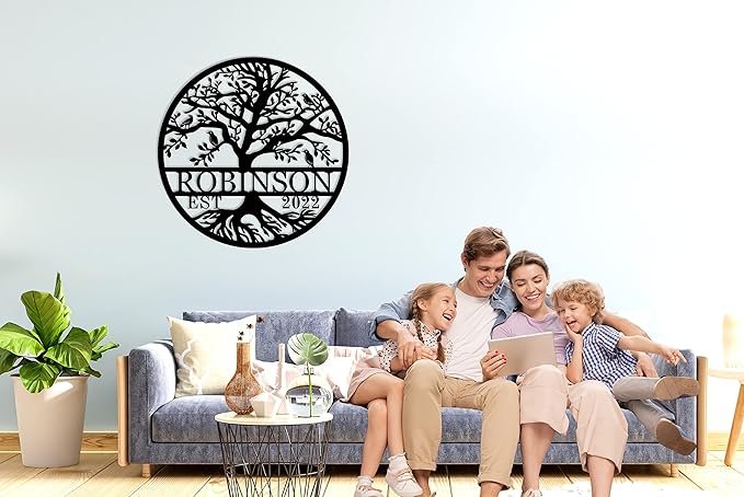 Wedding Gifts for Couples 2025 Last Name Signs for Home Personalized Valentine’s gifts Monogram Wall Decor Personalized Family Name Sign Anniversary Wedding Gift