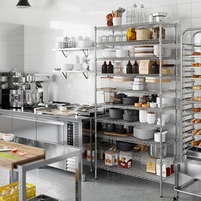 Regal Altair 18" Deep x 42" Wide x 86" Height Wire Shelving Kit | 10-Tier | NSF Commercial Storage Rack Unit