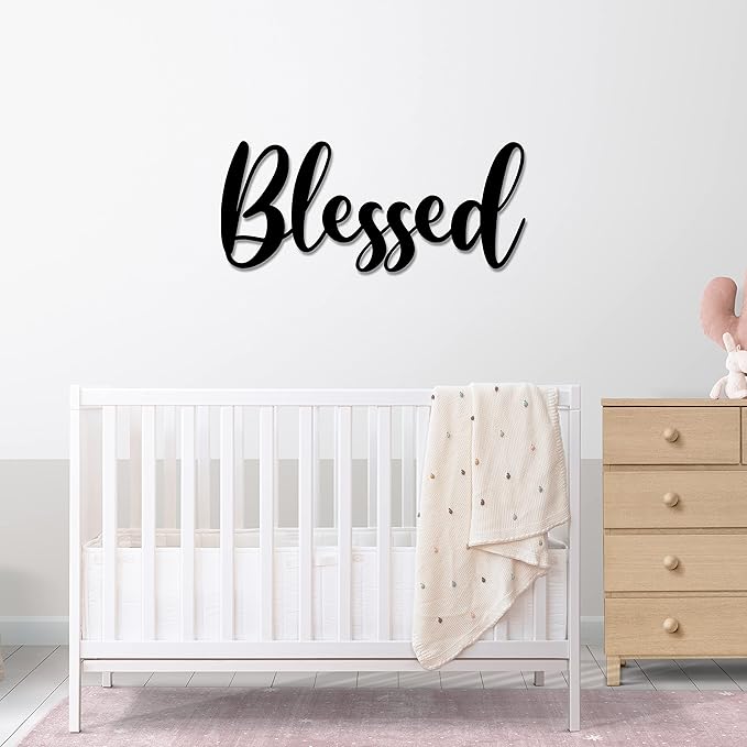 Custom Metal Words Custom Nursery Name Script Metal Sign Baby Name Sign Personalized Metal Wall Decor Custom Wall Decorations Metal Indoor or Outdoor Text Custom Wall Sign Personalized Metal Wall Art