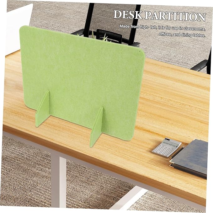 HOODANCOS 2pcs Freestanding Acoustic Privacy Panel Reducing Noise for Office School Dormitory Minimalist Design for Improved Focus and Productivity