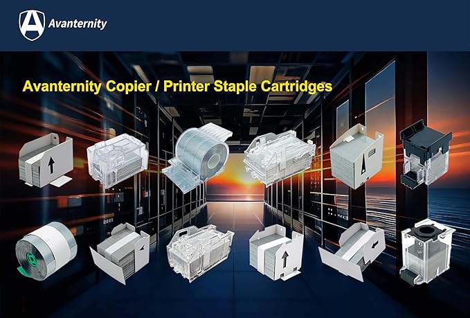 Avanternity's Staple Refills, Compatible with Konica Minolta 14YK SK-602 SK602 Staples (Pack of 1 Box)