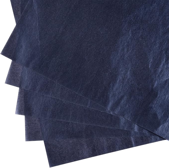 Outus 30 Pack Carbon Papers for Tracing, Graphite Carbon Copy Tracing Paper for Canvas Wood (30 Pack, 8.5 x 11 Inches)