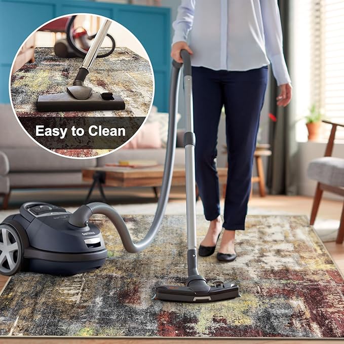 Anidaroel Office Chair Mat for Hardwood Floor, 48"x60" Under Desk Chair Rug for Rolling Chair, Anti-Slip Computer Chair Mat, Low Pile Carpets Floor Rug for Home Office Gaming Room