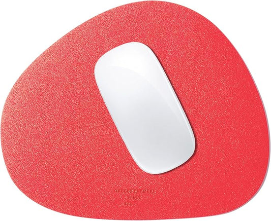 GREEDY FARMERS Mouse pad, Non-Slip Washable Waterproof Computer Mouse pad (Red Grapefruit Coral)