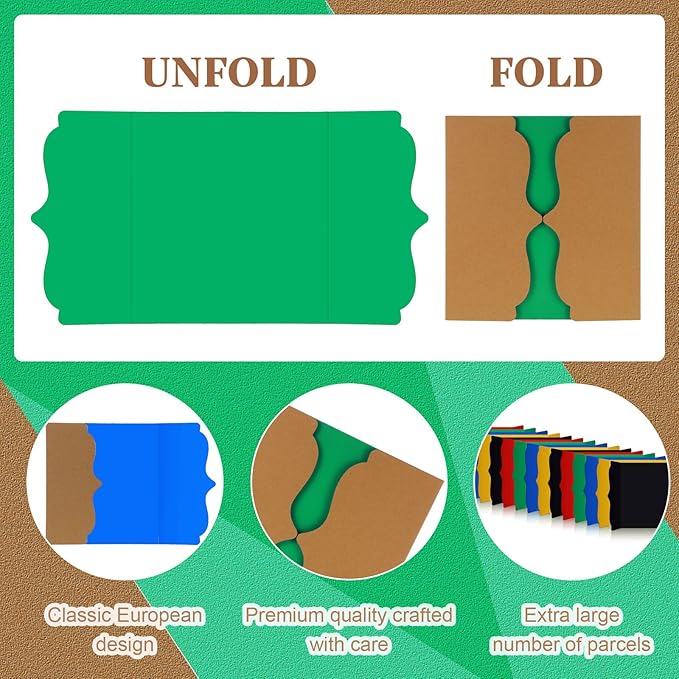 Censen 30 Pcs Trifold Display Board Poster Tri Fold Presentation Board Corrugate Posterboard Large 12 x 20 Inches Project Cardboard for Science Fair School Business Office(Colorful)
