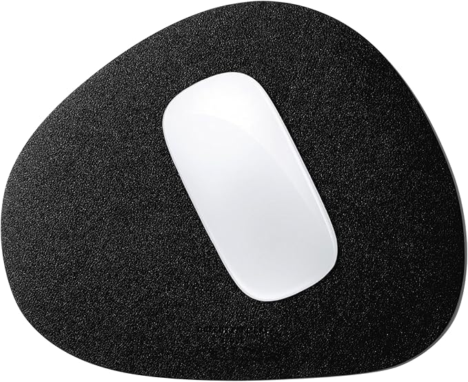 GREEDY FARMERS Mouse pad, Non-Slip Washable Waterproof Computer Mouse pad (Black)