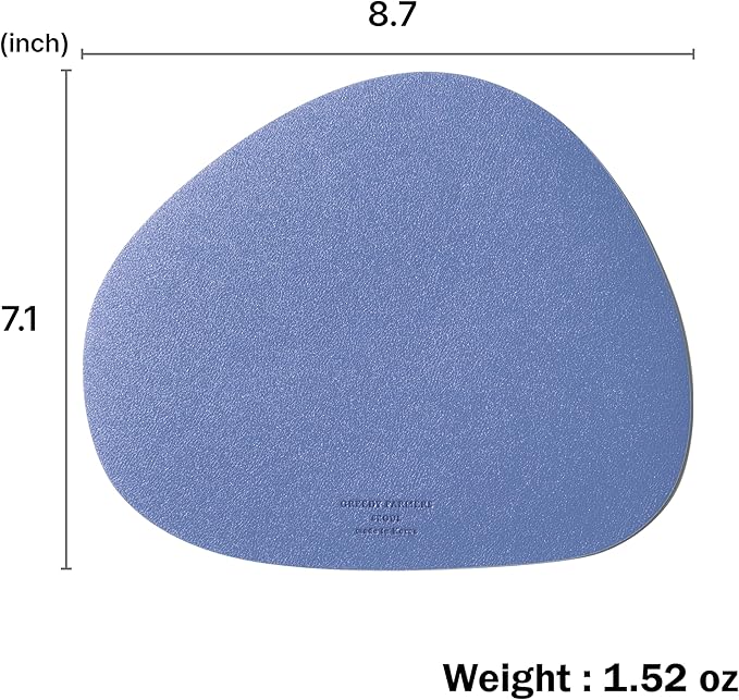 GREEDY FARMERS Mouse pad, Non-Slip Washable Waterproof Computer Mouse pad (Smurf Blue)