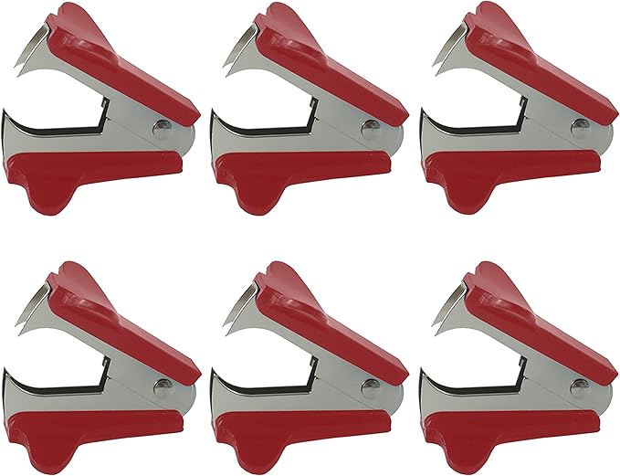 Clipco Staple Remover (6-Pack) (Red)