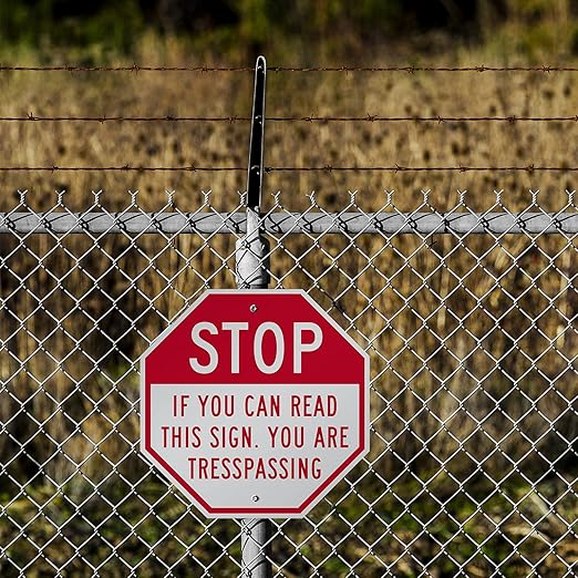 SmartSign Custom STOP Sign 18"x18" 3M Laminated EG Reflective 80 mil Aluminum, Personalized Metal Sign for Outdoor, Parking Lots, Gate, Garages, USA-Made
