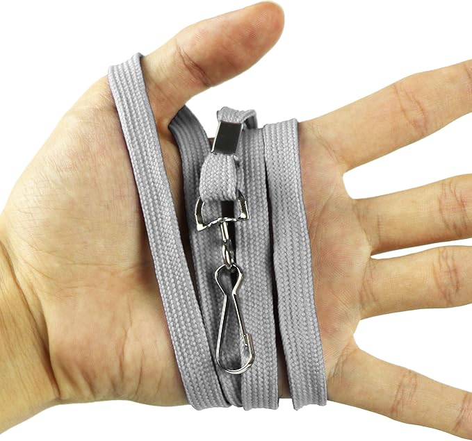 Ollain Badge Lanyards Flat Lanyard Swivel Hooks Neck Bulk lanyards with Clip