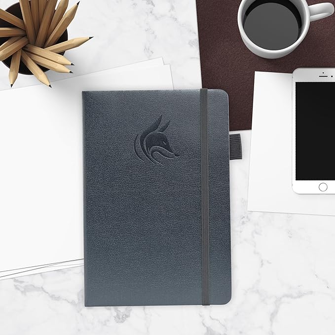 Clever Fox Inventory & Sales Log Book for Small Business – Inventory Ledger Book, Inventory Notebook, Order Tracker Book for Purchases, Sales & Reorders – Undated, Hardcover, A5, Silver Black