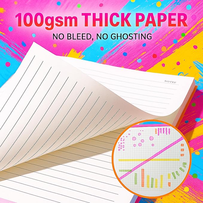 CAGIE Leather Notebook Journal for Men, 100 GSM 256 Pages Lined Journals for Writing, A5 Hardcover Journaling Notebooks for Travel Office Daily Writing (ZX-Orange)