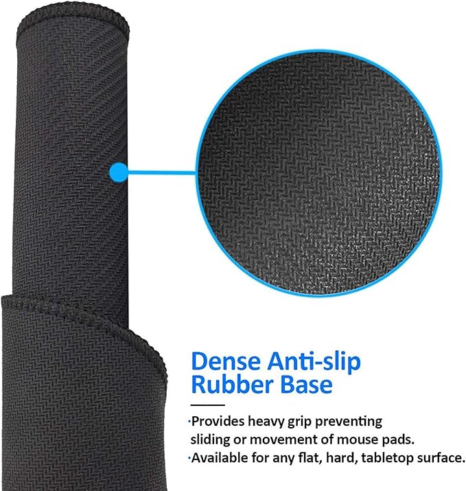 OHORTEB Custom Mouse Pad with Photo, Personalized Image Text Laptop Desk Mat, Customized Non-Slip Waterproof Desk Writing Pad for Office Home