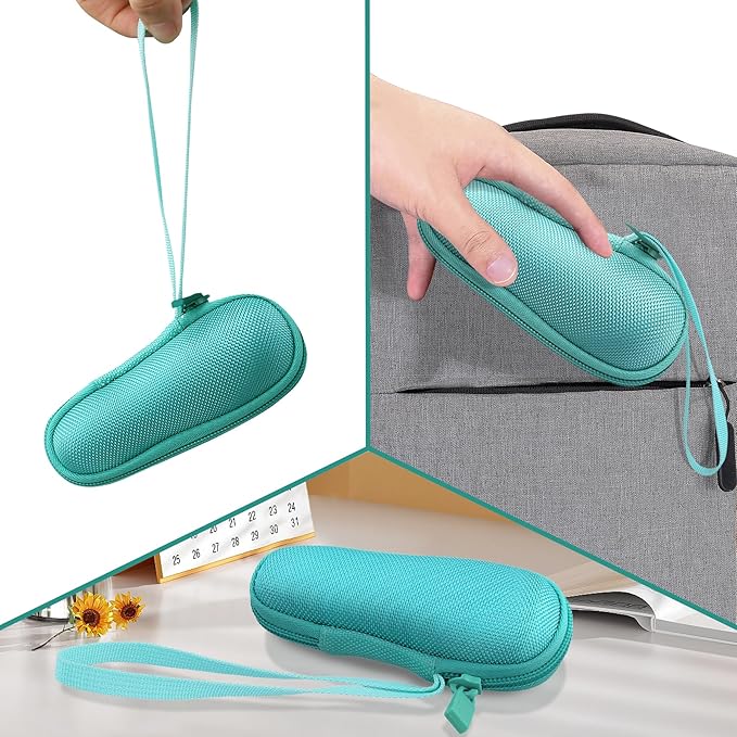co2CREA Hard Case Replacement for Logitech Wireless Presenter R400 Presentation Remote Clicker Pointer (Mint Green Case)