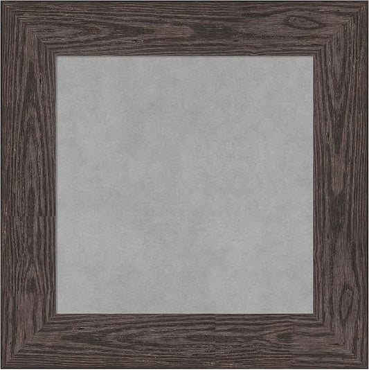 Amanti Art Black Framed Magnetic Board 22x22 Small Vision Board for use with Magnets, 100% Metal Sheet to Display Items as Office Decor or for Home Organization in mudroom, Kitchen or Kids Room