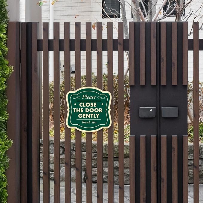 Custom Decorative Outdoor Metal Sign - Personalized Aluminum Driveway Sign, Waterproof, Made In USA - Design 3 Forest Green 18x18 In