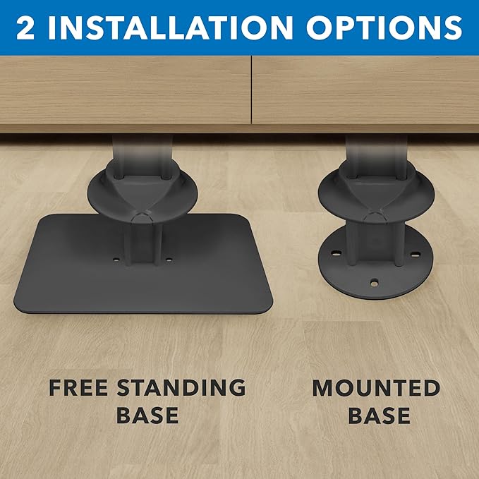 Mount-It! Anti-Theft Floor Stand Compatible with iPad, Contact-Less Kiosk with Universal Enclosure for iPads, Adjustable Locking Secure Tablet Mount for iPad Gen 7 to 10, Pro, Air, Black