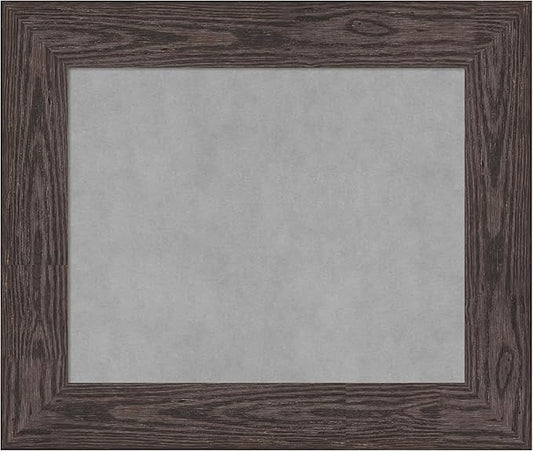 Amanti Art Black Framed Magnetic Board 22x26 Small Vision Board for use with Magnets, 100% Metal Sheet to Display Items as Office Decor or for Home Organization in mudroom, Kitchen or Kids Room