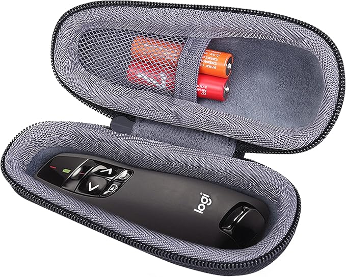 co2CREA Hard Case Replacement for Logitech Wireless Presenter R400 Presentation Remote Clicker Pointer
