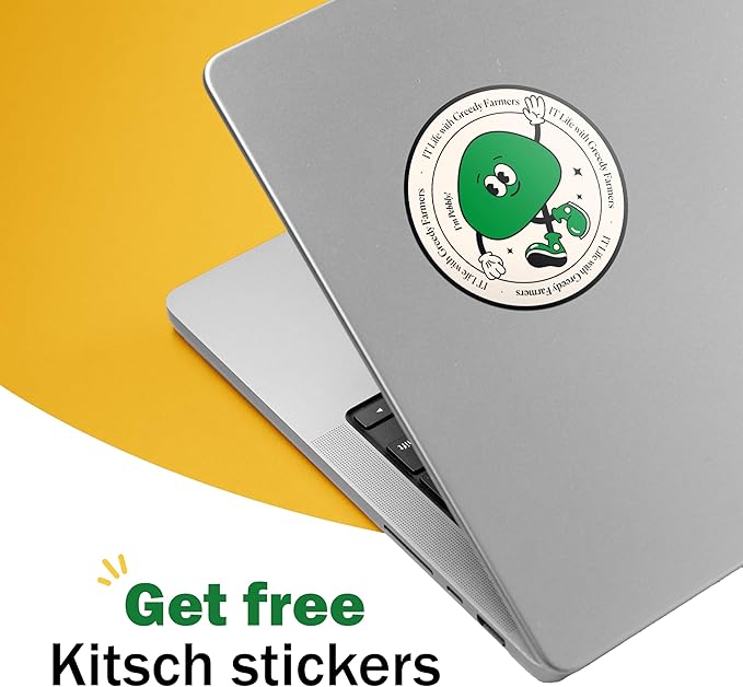 GREEDY FARMERS Mouse pad, Non-Slip Washable Waterproof Computer Mouse pad (Forest Green)