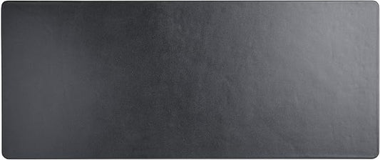 Black Leather 30" x 12.5" Keyboard/Mouse Desk Mat