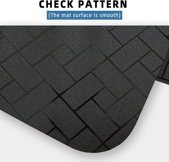 Office Chair Mat for Hard Floor, 63"x51" Large Computer Chair Mat, Multi-Purpose Desk Floor Protector for Work, Home, Gaming