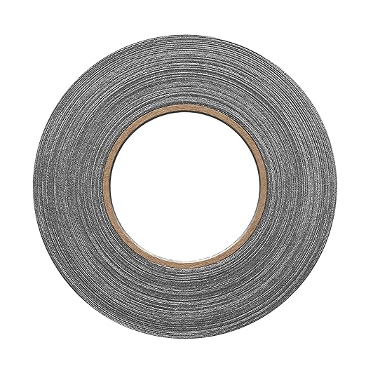 1" Width ProTapes Pro Gaff Premium Matte Cloth Gaffer's Tape With Rubber Adhesive, 11 mils Thick, 55 yds Length, Black (Pack of 1)