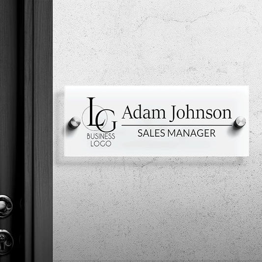 Custom Name Plates for Doors Personalized Wall Name Signs Office Workspace Decor New Job CEO Gift