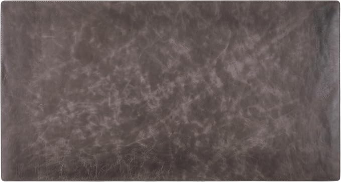 Node Leather - Genuine Leather Desk Mat - Executive Real Leather Desk Pad - Large (18 3/4" X 35 3/4") | Non-Slip Desk Blotter