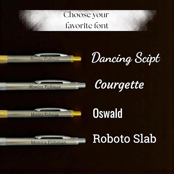 ELMA VADA STUDIO Custom Engraved Mechanical Pencil – Personalized 0.7mm Refillable Drafting Tools – Gift for Architects, Engineers, Students, Designers, Graduation (Chrome Pen Engraved)