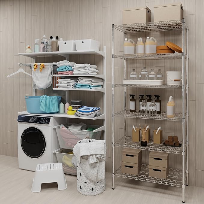 Regal Altair 21" Deep x 36" Wide x 74" Height Wire Shelving Kit | 6-Tier | NSF Commercial Storage Rack Unit