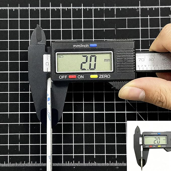 Kaisiking 2mm LCD Repair Tape for Phone Screen, Adhesive Tape with 1 Tweezers for Cell Phone, iPad, Tablets, Laptops, Camera