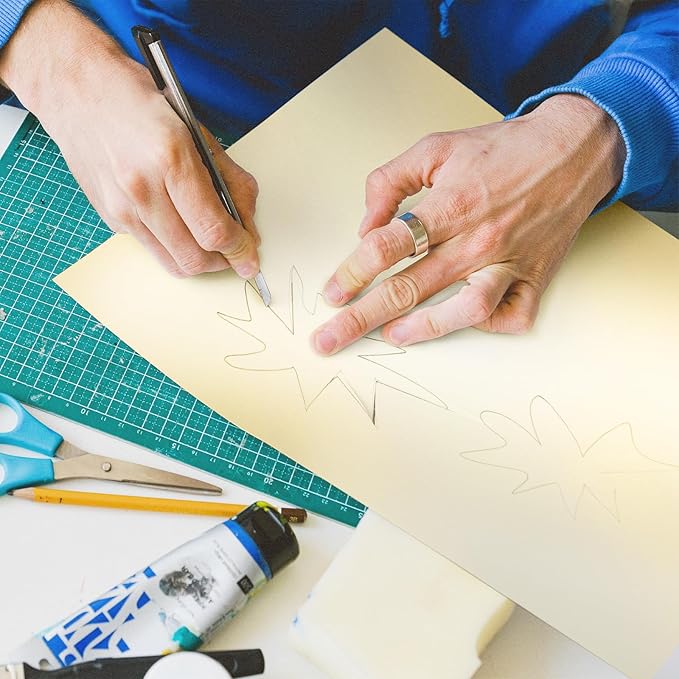 Cream Shimmer Cardstock Legal Paper 8.5x14, Goefun Light Gold Pearlescent Thick Cardstock 100 Pack, Heavy Weight Paper 65lb for Crafts, Drawing, Posters, Menus, Covers, Long Forms