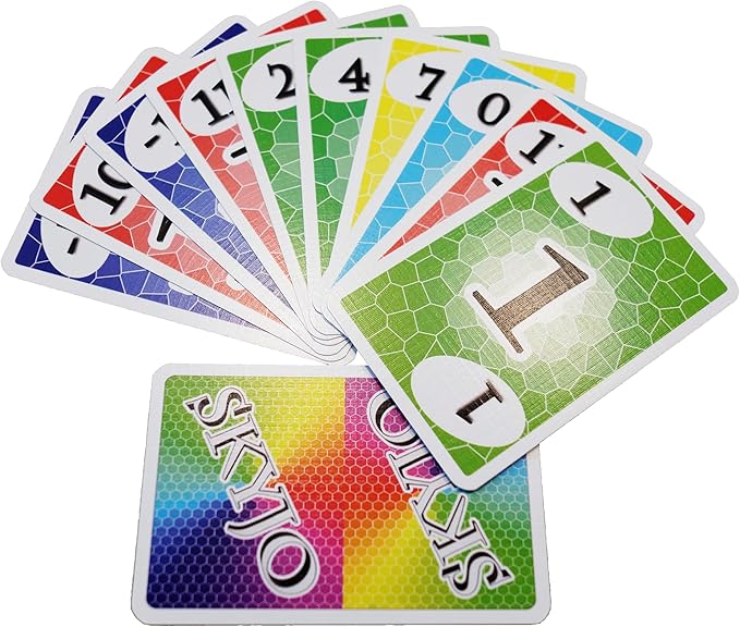 SKYJO, Fun Card Game for Young and Least Young, Fun Game Parties in The Circle of Friends and Family.