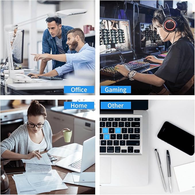 OHORTEB Custom Mouse Pad with Photo, Personalized Image Text Laptop Desk Mat, Customized Non-Slip Waterproof Desk Writing Pad for Office Home (Custom, 8.3in x 10.3in)