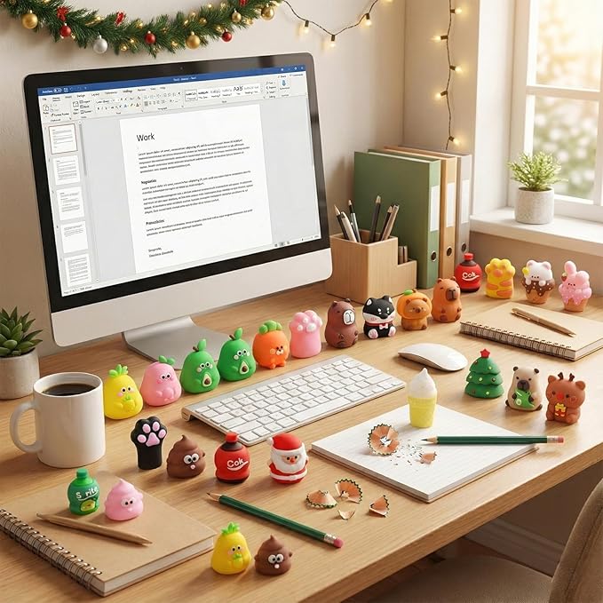 30 PCS Cute Pencil Sharpeners for Kids, Cartoon Pencil Sharpener Manual, Handheld Pencils Sharpener, Colored Pencils Sharpeners Kawaii Stationary Gifts School Home Office Supplies