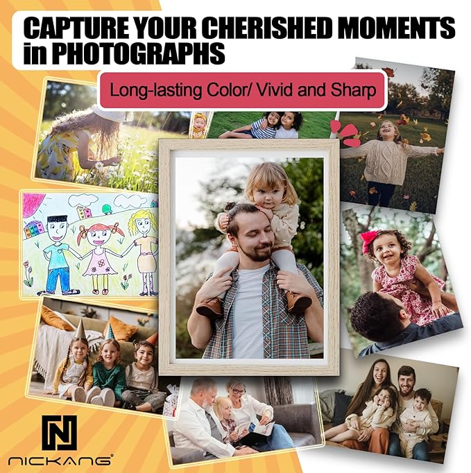 NICKANG 5x7 Glossy Photo Paper, Total of 100 Sheets Bulk, 200 gsm, Photo Paper 5x7, Photo Printer Paper, Picture Paper for Printer, Inkjet Photo paper (50 Sheets/Pack x 2 Packs)