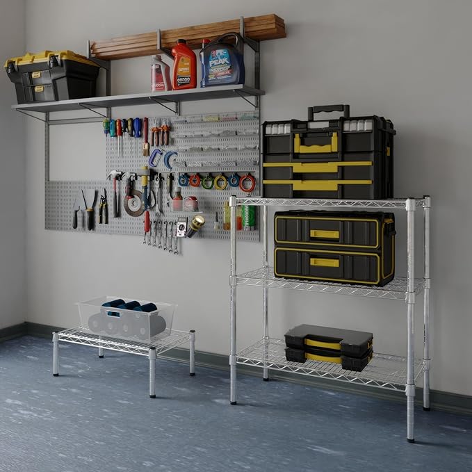 Regal Altair 14" Deep x 30" Wide x 34" Height Wire Shelving Kit | 3-Tier | NSF Commercial Storage Rack Unit