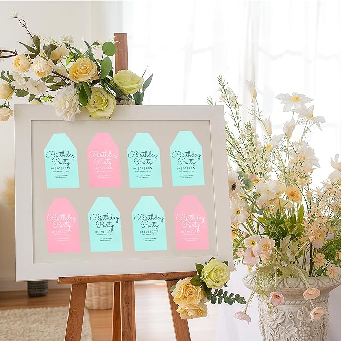 25 Sheets Sky Blue Cardstock - 8.5'' x 11'' Double-sided Cover Pastel Paper 92lb/250gsm Heavyweight Printer Paper for Wedding Invitations Menus Art Crafts Scrapbooking Party Décor UAP13SB