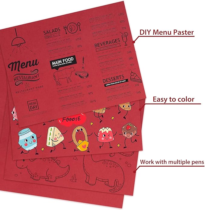 25 Sheets Christmas Red Cardstock - 8.5'' x 11'' 92lb Double-sided Cover Card Stock 250gsm Heavyweight Paper for Art Crafts Business Cards Party Décor UAP13RE