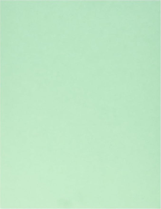 LUXPaper 8.5" x 11" Paper | Letter Size | Pastel Light Green | 60lb. Text | 250 Qty.