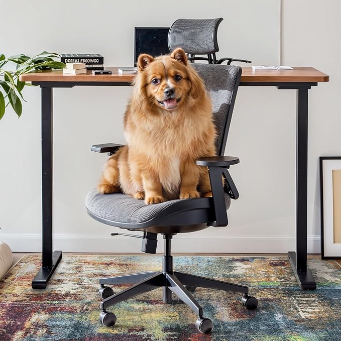 Anidaroel 36"x60" Chair Mat for Hardwood Floor, Anti-Slip Desk Chair Mat for Hardwood, Under Desk Rug for Rolling Chair, Low Pile Carpet Protector Mat for Office Chair