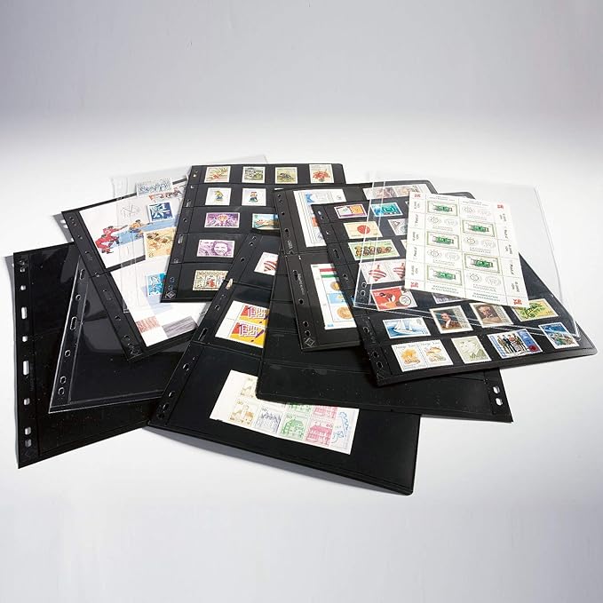 Ursae Minoris 12 Pocket Polypropylene Pages for Up to 600 Sports/Trading Cards Large Format 50 Pack