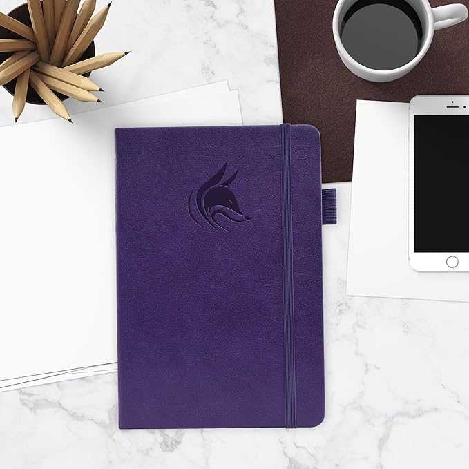 Clever Fox Inventory & Sales Log Book for Small Business – Inventory Ledger Book, Inventory Notebook, Order Tracker Book for Purchases, Sales & Reorders – Undated, Hardcover, A5, Purple