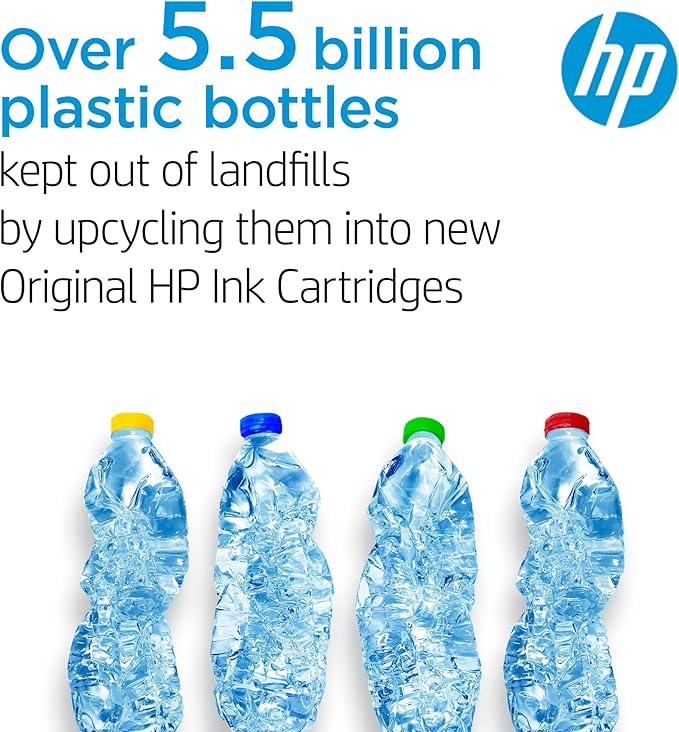 HP 63 Black, Tri-Color Ink Cartridge Printers (2-Pack), Works with DeskJet 1112, 2130, 3630 Series; Envy 4510, 4520; OfficeJet 3830, 4650, 5200, Eligible for Instant Ink, L0R46AN