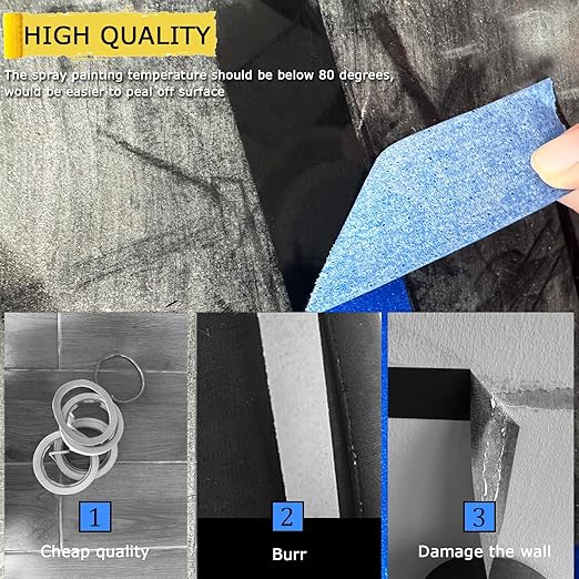 SmaringRobot Blue Masking Tape, Painters Tape, Painting Tape (1442.4yd=0.94IN*60.1yd*24), Original Multi-Surface Easy Removal Paint Tape with Medium Adhesive Backing for Indoor Outdoor Use, 24 Rolls