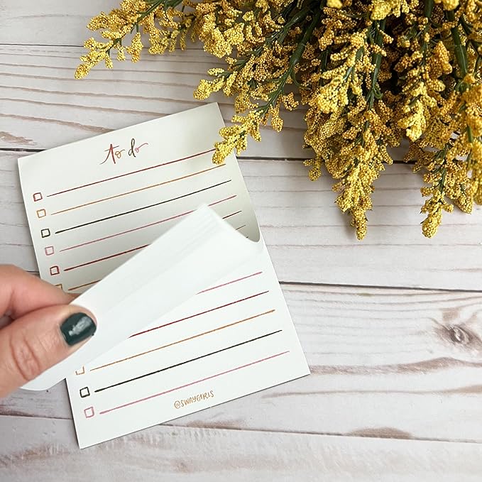 Swaygirls to do list notepad | Cute notepads | Custom notepads | Personalized notepad | To do stationary