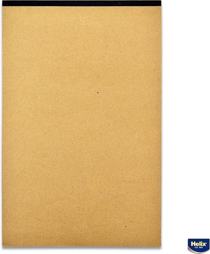 Helix - 100% Rag Vellum Paper Pad - 1 Inch Equals 8x8 Grid - 11 Inch x 17 Inch - 50 Sheet Pad - Acid-Free - Drafting, Art, Sketching and Tracing