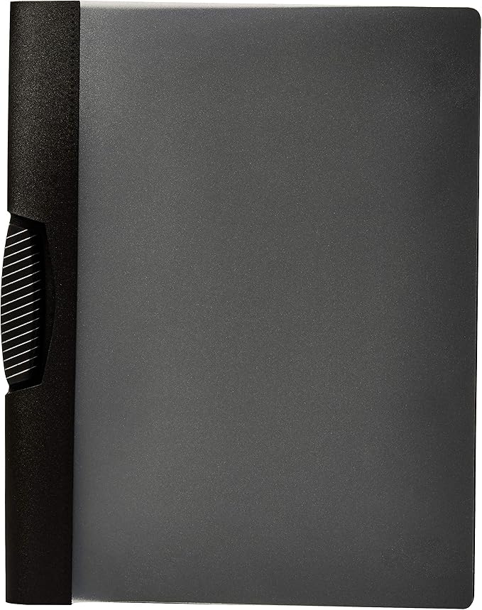 Amazon Basics Report Folder Cover with Clip, Pack of 10, Grey, 9 x 10.5 inches